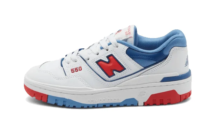 New Balance 550 White True Red sold by Addict Sneakers