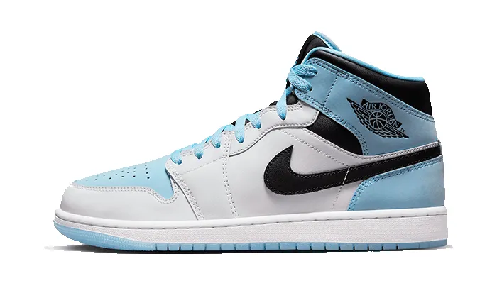 Air Jordan 1 Mid Se Ice Blue Black sold by Addict Sneakers