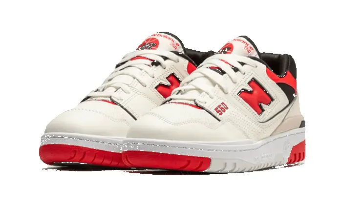 New Balance 550 Sea Salt True Red sold by Addict Sneakers product image thumbnail 2