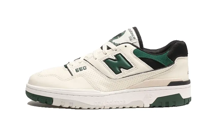 New Balance 550 Sea Salt Pine Green sold by Addict Sneakers