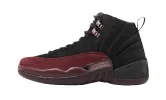 Air Jordan 12 Retro Sp A Ma Maniere Black Burgundy Crush sold by Addict Sneakers