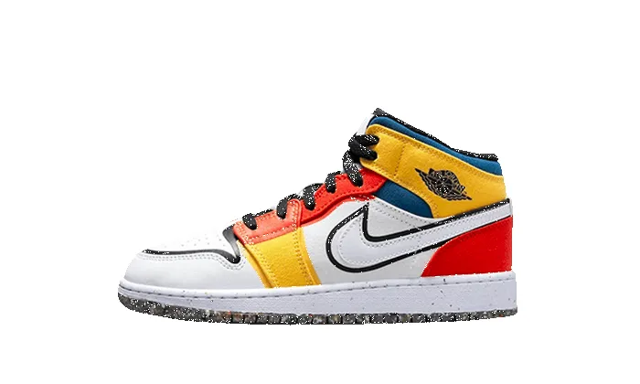 Air Jordan 1 Mid Se Multicolor sold by Addict Sneakers