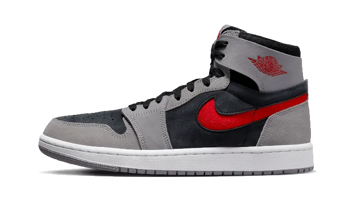 Air Jordan 1 High Zoom Air Cmft 2 Black Fire Red Cement sold by Addict Sneakers