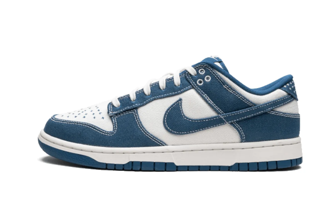 Nike Dunk Low Industrial Blue Sashiko sold by Addict Sneakers