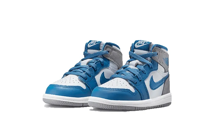 Air Jordan 1 High Retro Og True Blue Bebe Td sold by Addict Sneakers product image thumbnail 2