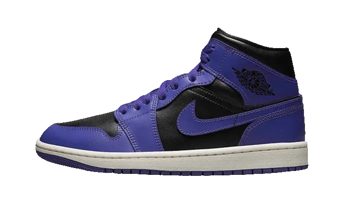 Air Jordan 1 Mid Purple Black sold by Addict Sneakers
