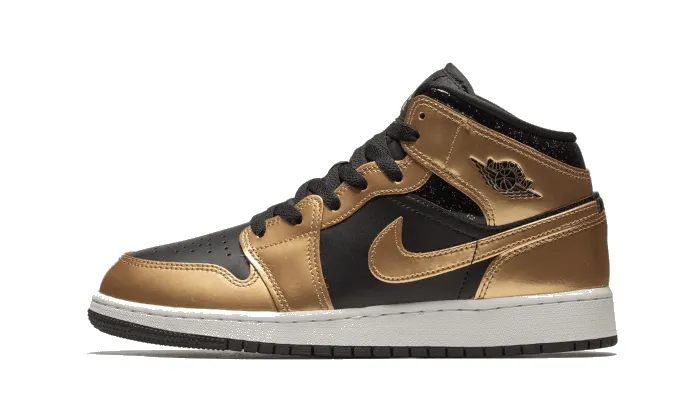 Air Jordan 1 Mid Metallic Gold sold by Addict Sneakers