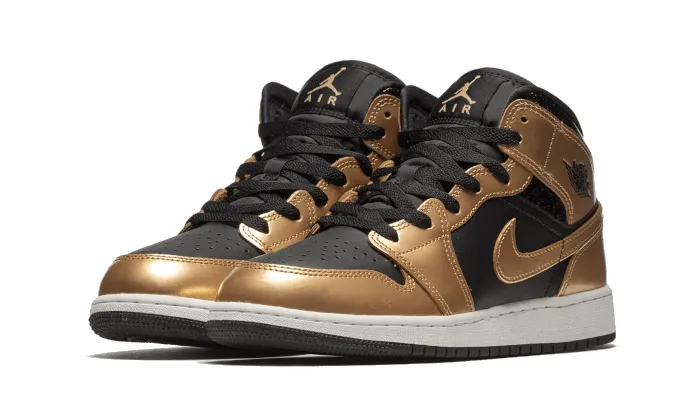 Air Jordan 1 Mid Metallic Gold sold by Addict Sneakers product image thumbnail 2