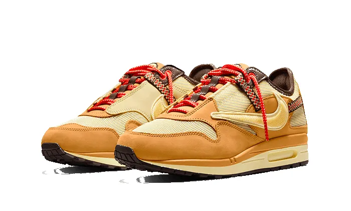 Nike Air Max 1 Travis Scott Cactus Jack Wheat Lemon Drop sold by Addict Sneakers product image thumbnail 2