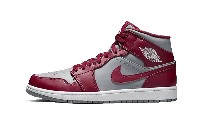 Air Jordan 1 Mid Cherrywood Red sold by Addict Sneakers