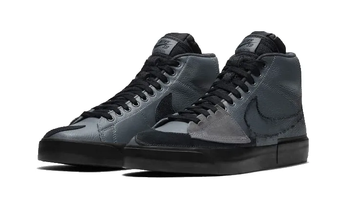Nike Sb Zoom Blazer Mid Edge Iron Grey Black sold by Addict Sneakers product image thumbnail 2