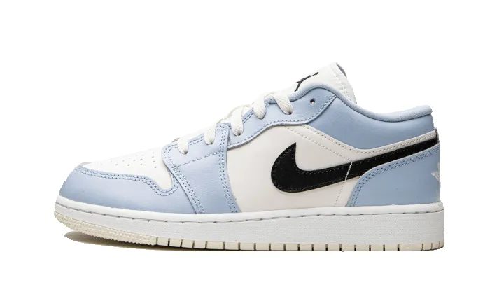 Air Jordan 1 Low Ice Blue Black sold by Addict Sneakers