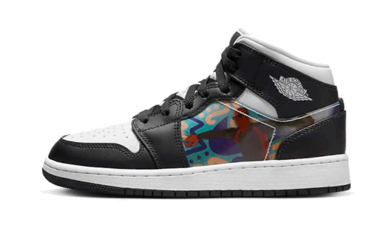 Air Jordan 1 Mid Hologram made by Addict Sneakers
