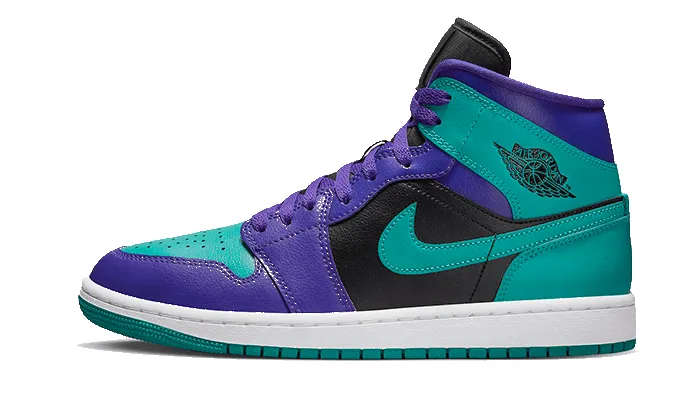 Air Jordan 1 Mid Black Grape sold by Addict Sneakers