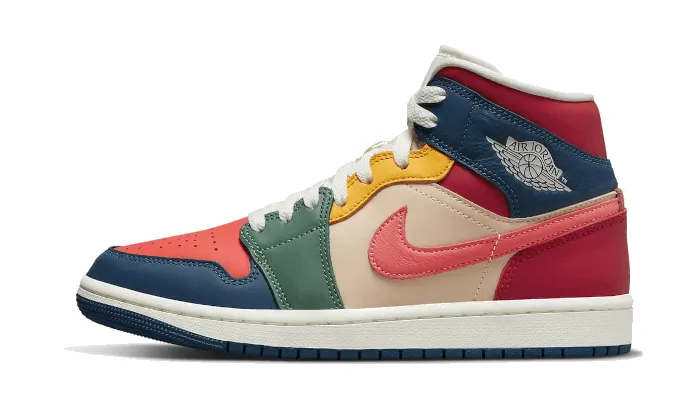Air Jordan 1 Mid Se Multi Color sold by Addict Sneakers