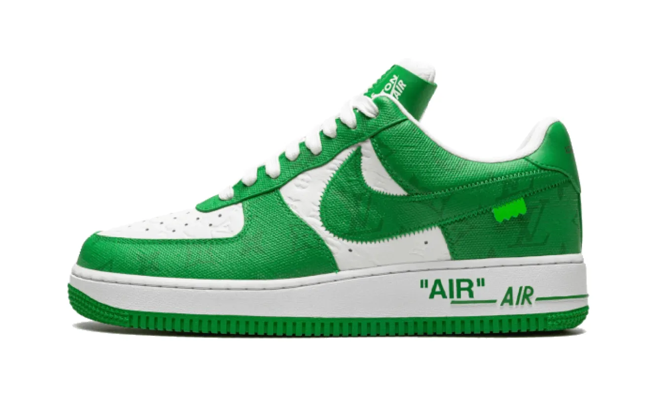 Nike Air Force 1 Low Louis Vuitton White Green sold by Addict Sneakers