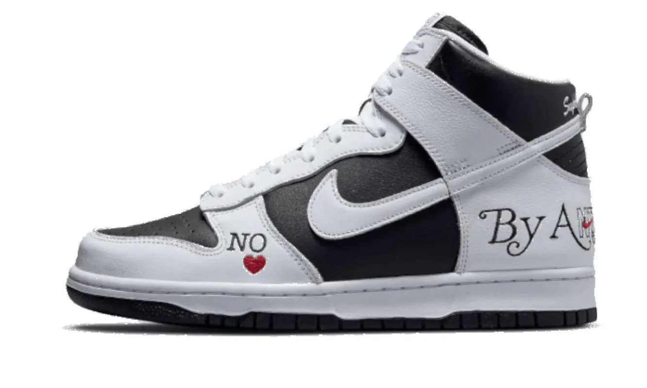 Nike Sb Dunk High Supreme By Any Means Black sold by Addict Sneakers