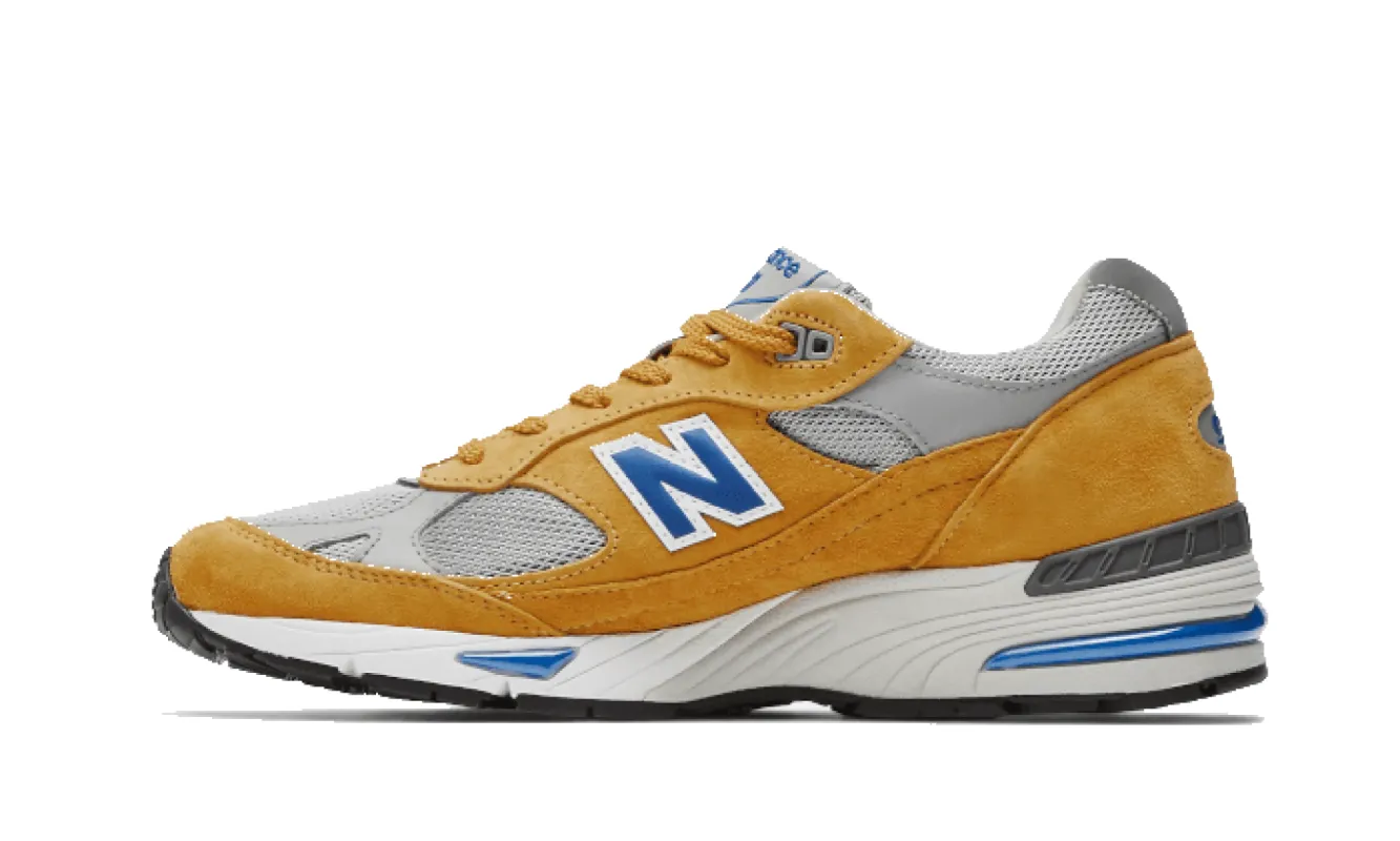 New Balance 991 Yellow Blue sold by Addict Sneakers