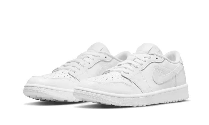 Air Jordan 1 Retro Low Golf Triple White sold by Addict Sneakers product image thumbnail 2
