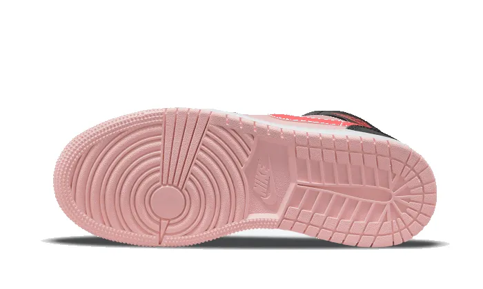 Air Jordan 1 Mid Black Pink Crimson sold by Addict Sneakers product image thumbnail 3