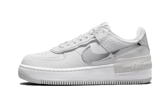 Nike Air Force 1 Shadow White Chrome sold by Addict Sneakers