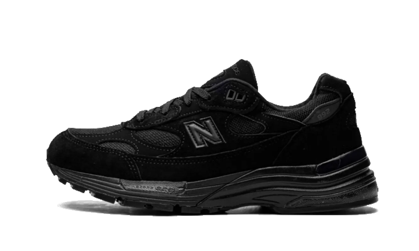 New Balance 992 Triple Black sold by Addict Sneakers