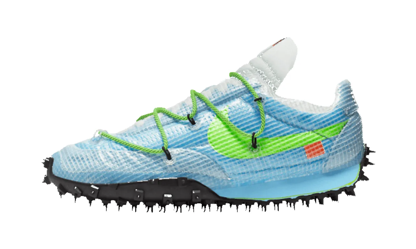 Nike Off White Waffle Racer Vivid Sky sold by Addict Sneakers