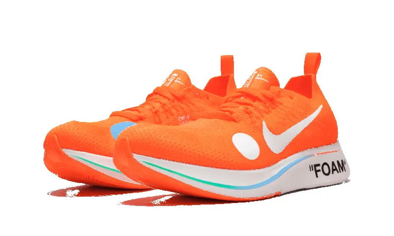 Nike Zoom Fly Mercurial Off White Total Orange sold by Addict Sneakers product image thumbnail 2