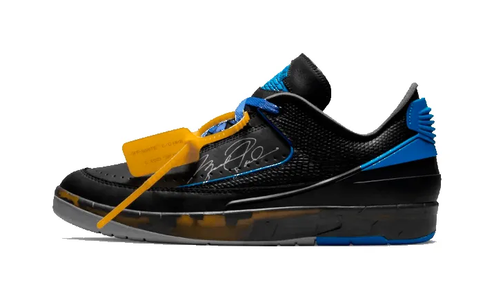 Air Jordan 2 Retro Low Sp Off White Black Blue sold by Addict Sneakers