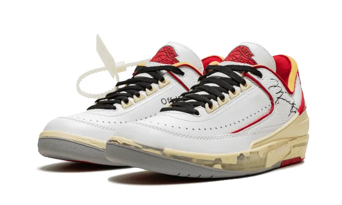 Air Jordan 2 Retro Low Sp Off White White Red sold by Addict Sneakers product image thumbnail 2