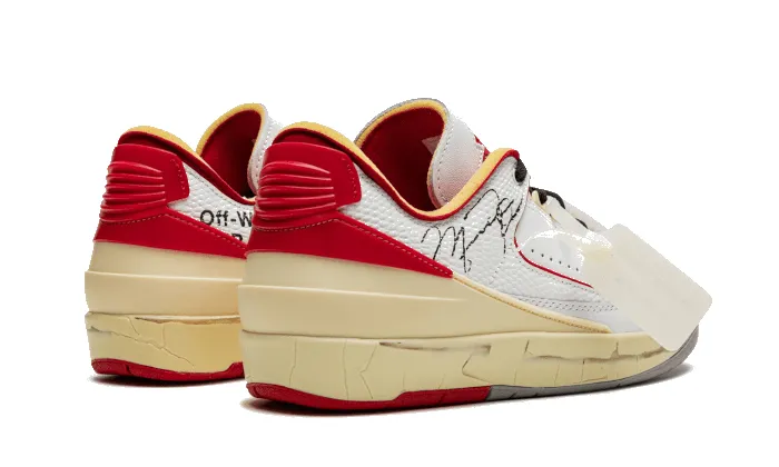 Air Jordan 2 Retro Low Sp Off White White Red sold by Addict Sneakers product image thumbnail 3