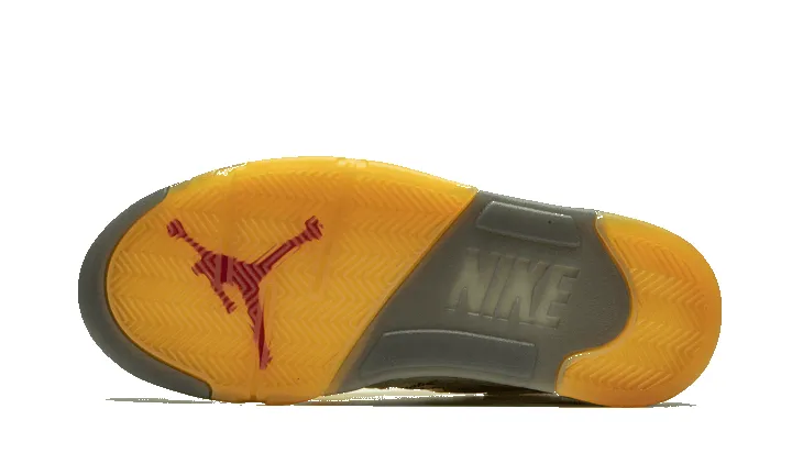 Air Jordan 5 Retro Off White Sail sold by Addict Sneakers product image thumbnail 4