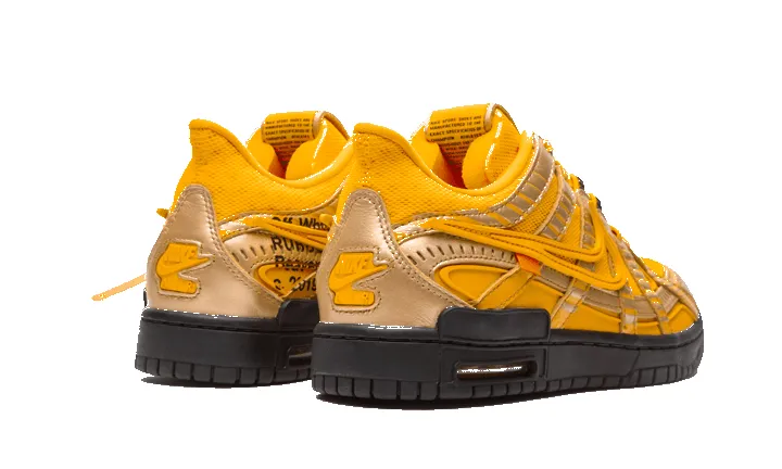Nike Air Rubber Dunk Off White University Gold sold by Addict Sneakers product image thumbnail 3
