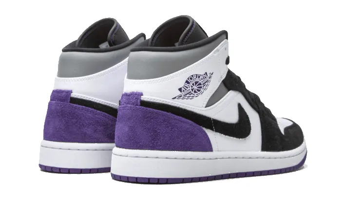 Air Jordan 1 Mid Se Varsity Purple sold by Addict Sneakers product image thumbnail 2