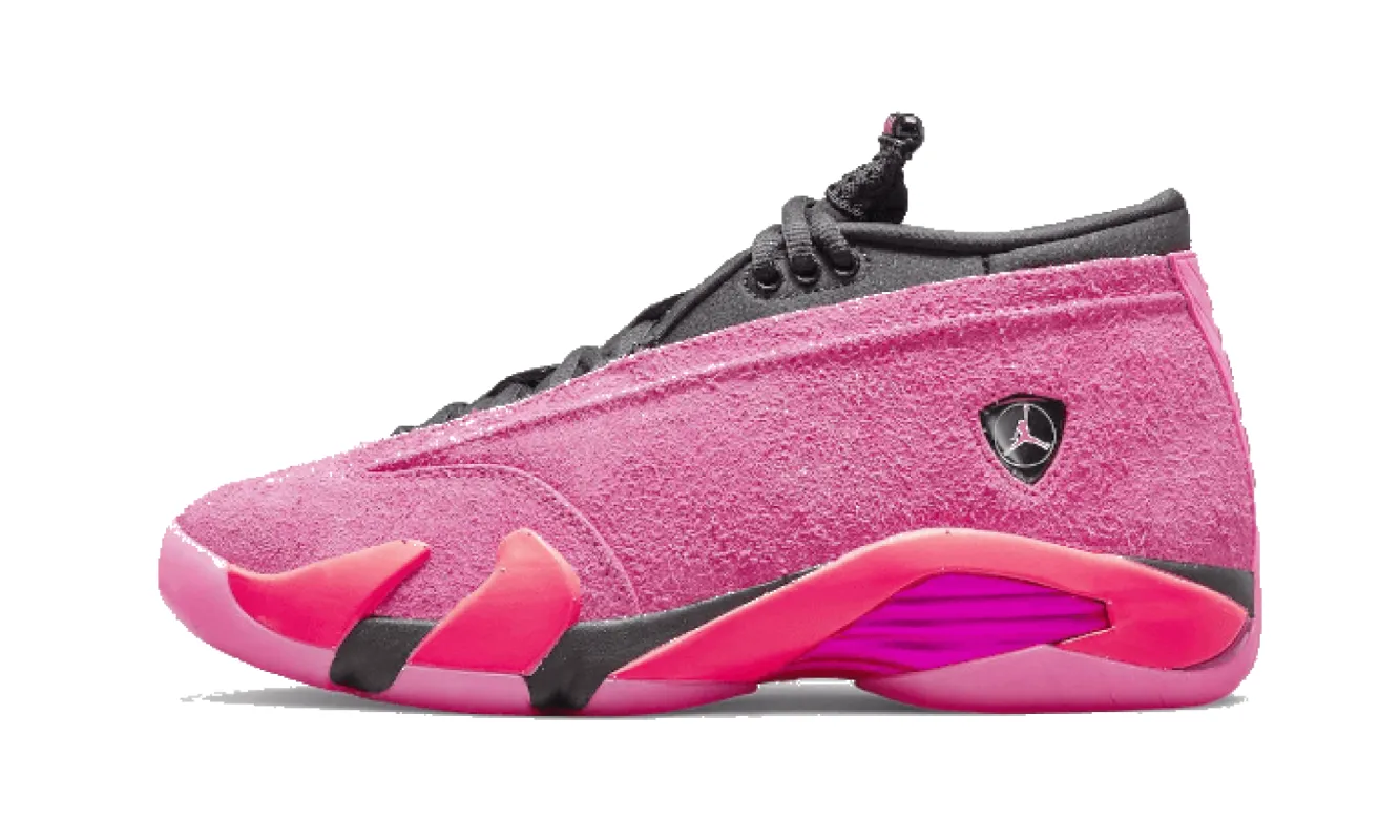 Air Jordan 14 Retro Low Shocking Pink sold by Addict Sneakers