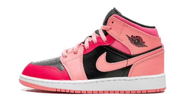 Air Jordan 1 Mid Coral Chalk Pink sold by Addict Sneakers