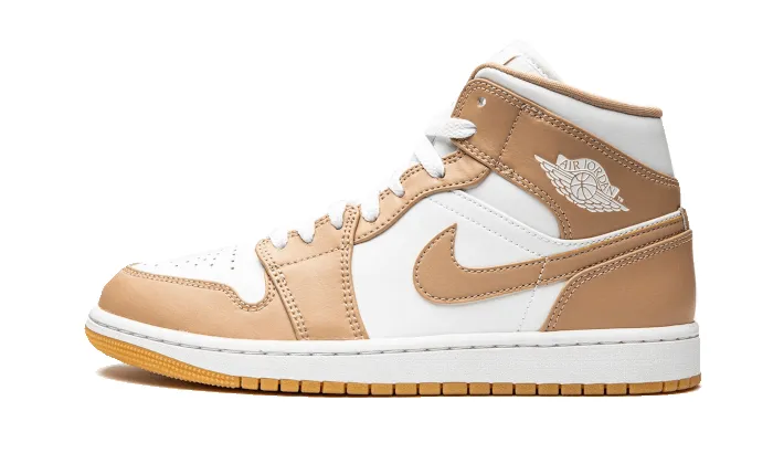 Air Jordan 1 Mid Tan Gum sold by Addict Sneakers