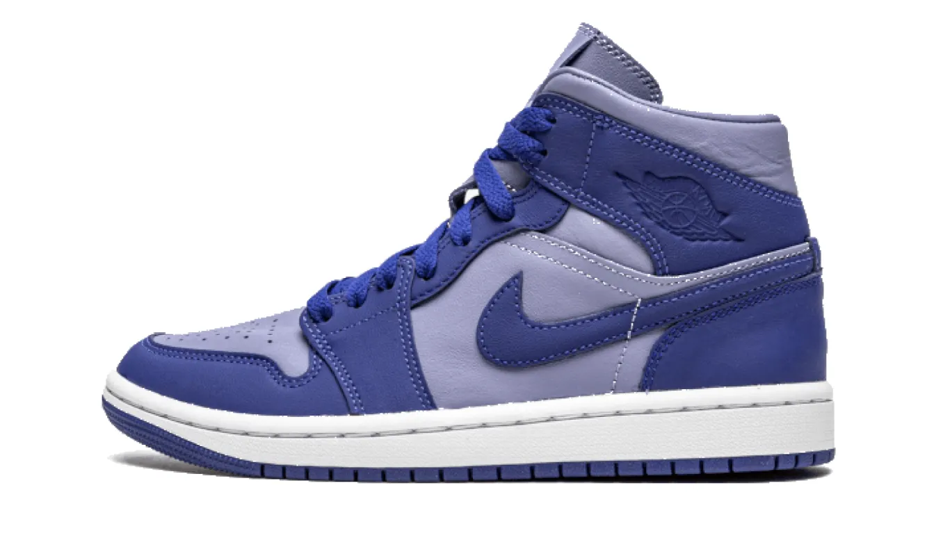 Air Jordan 1 Mid Se Iron Purple Deep Royal sold by Addict Sneakers