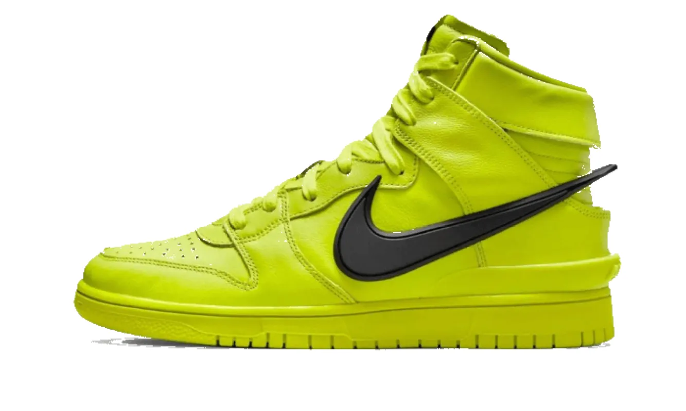 Nike Dunk High Ambush Flash Lime sold by Addict Sneakers