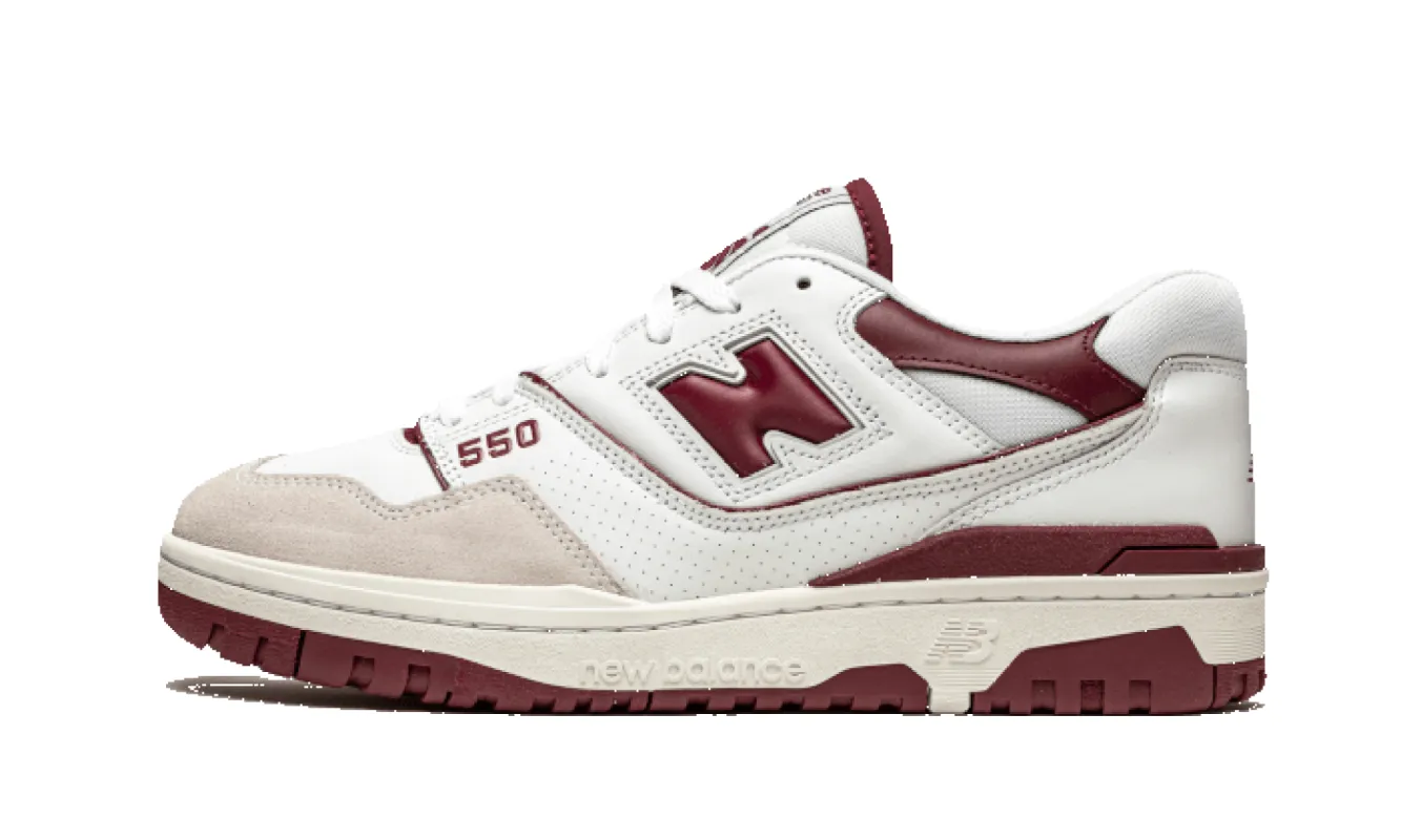 New Balance 550 Sea Salt Burgundy sold by Addict Sneakers