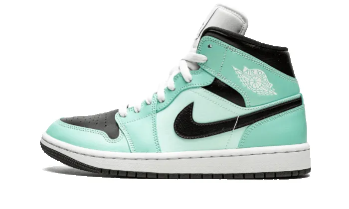Air Jordan 1 Mid Aqua Blue Tint sold by Addict Sneakers