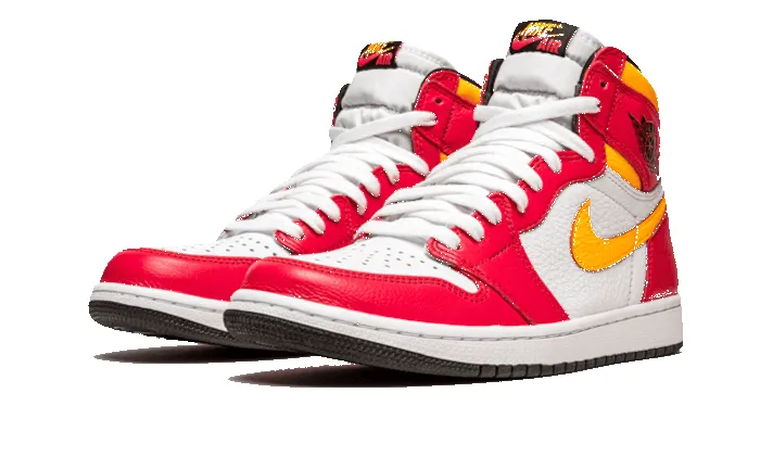 Air Jordan 1 Retro High Og Light Fusion Red sold by Addict Sneakers product image thumbnail 2