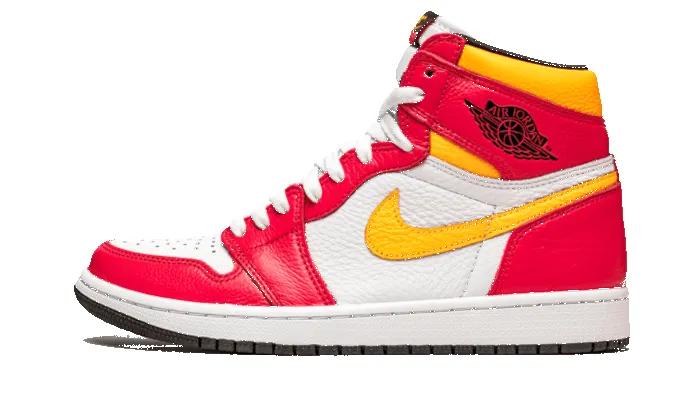 Air Jordan 1 Retro High Og Light Fusion Red sold by Addict Sneakers