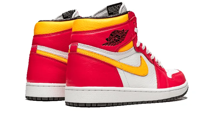 Air Jordan 1 Retro High Og Light Fusion Red sold by Addict Sneakers product image thumbnail 3
