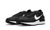 Nike Waffle One Black White Swoosh sold by Addict Sneakers
