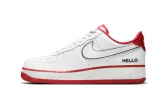 Nike Air Force 1 Low 07 Lx Hello White University Red sold by Addict Sneakers