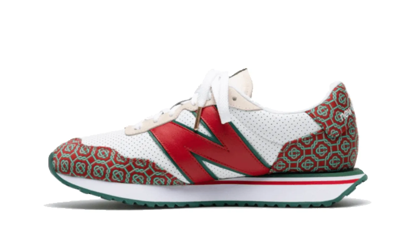 New Balance 237 Casablanca Red Monogram sold by Addict Sneakers
