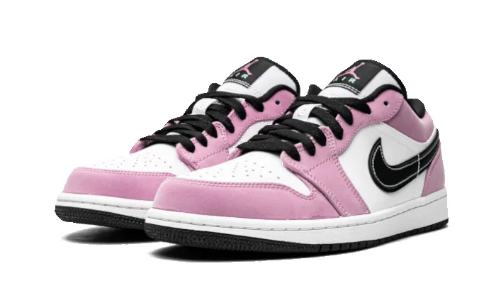 Air Jordan 1 Low Se Violet Shock White Black sold by Addict Sneakers product image thumbnail 2