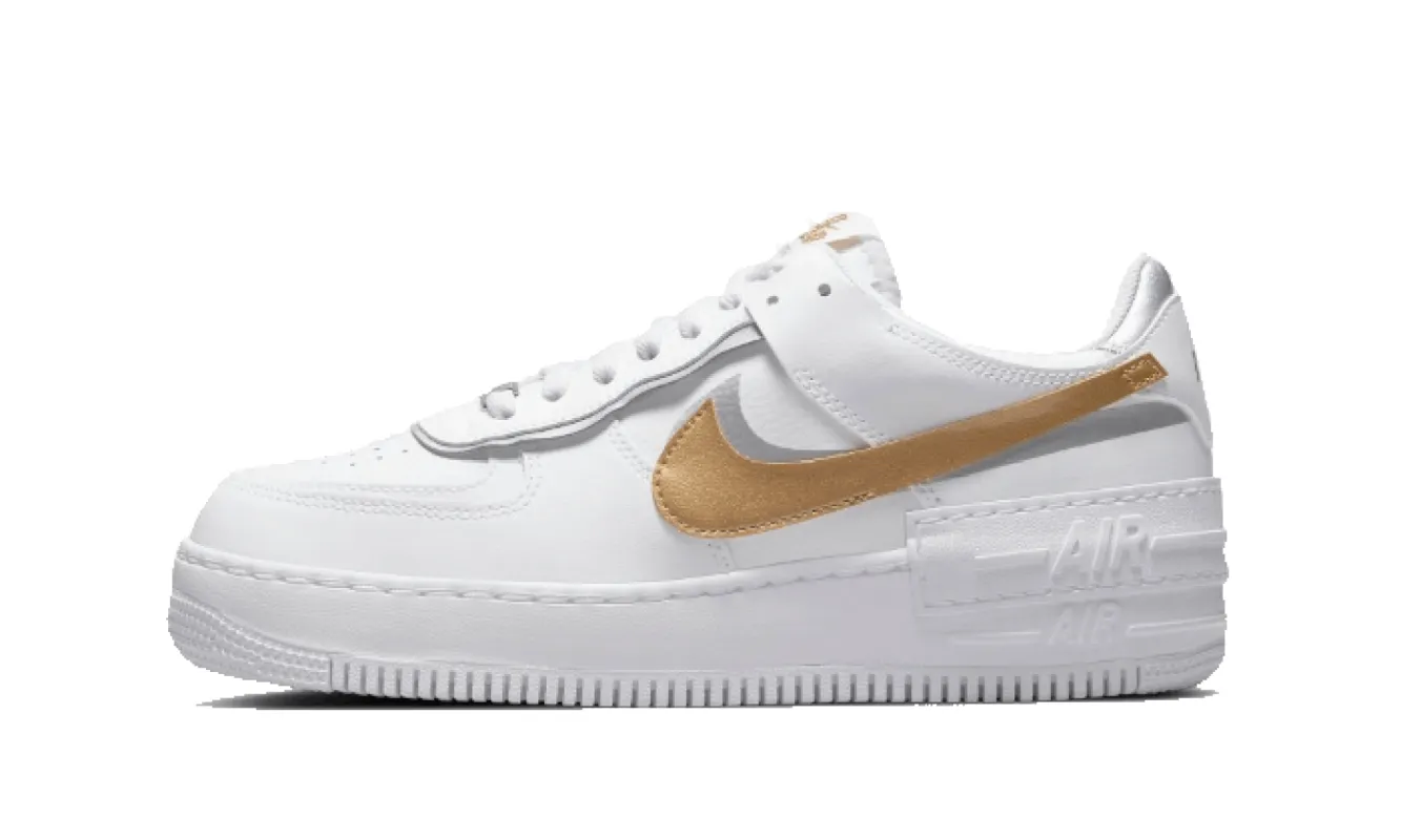 Nike Air Force 1 Low Shadow White Gold sold by Addict Sneakers