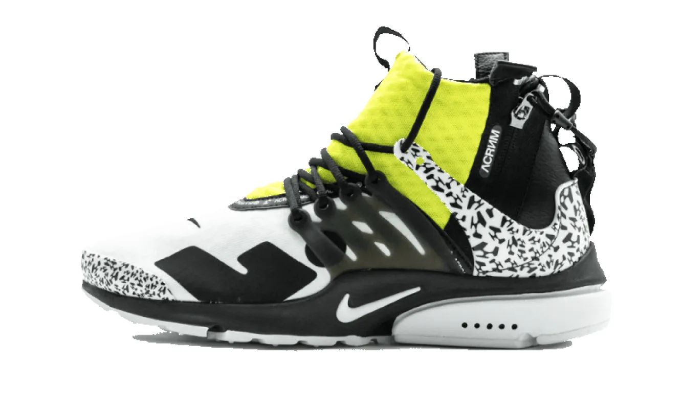 Nike Air Presto Mid Acronym Dynamic Yellow sold by Addict Sneakers